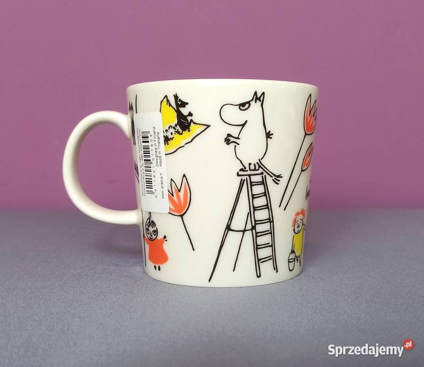 MUMINKI kubek Moomin Arabia Finland edycja małopolskie Jasień