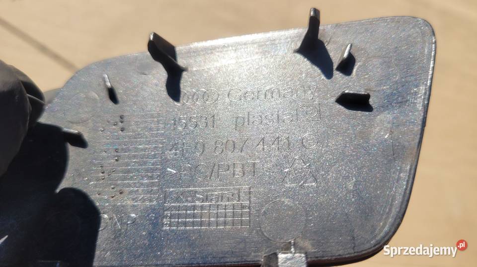 AUDI A6 C6 SLINE LIFT ZAŚLEPKA HAKA ZDERZAKA Ruda Śląska