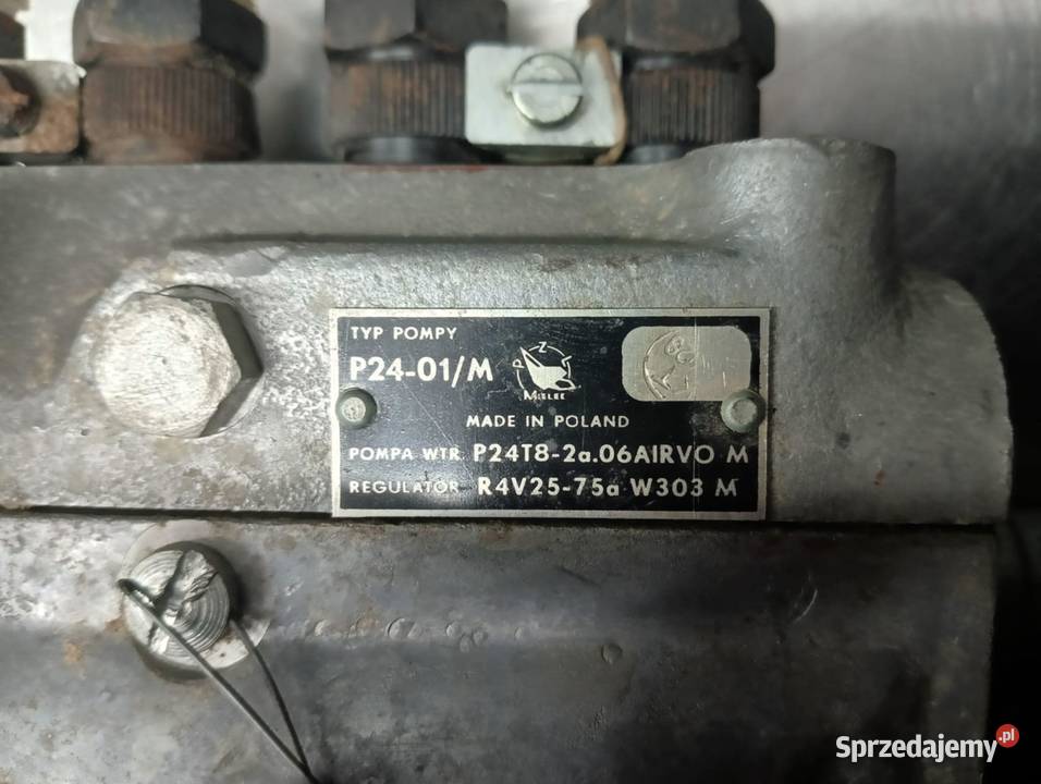 Pompa wtryskowa do agregatu zachodniopomorskie Połczyn-Zdrój