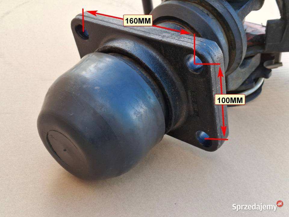 RINGFEDER ZACZEP SPRZĘG HAK 40MM FI40 ROCKINGER Bieleń
