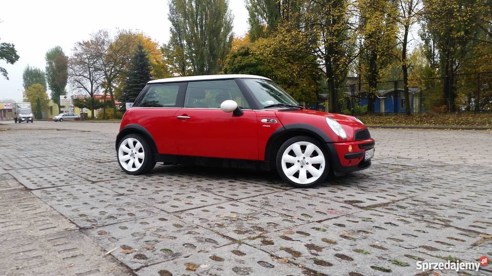 Mini cooper jwc r50 16 16v nie zwykły banan czerwony łódzkie Natolin