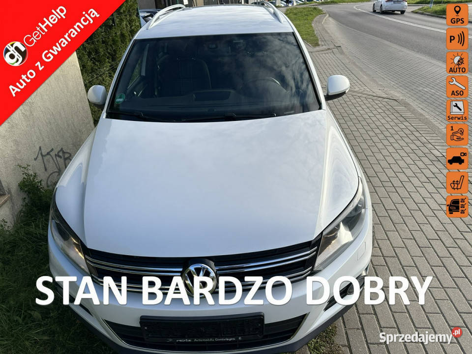 Volkswagen Tiguan Lounge 20 TDI klimatronik elektrochrom. lusterko wst. Wejherowo sprzedam