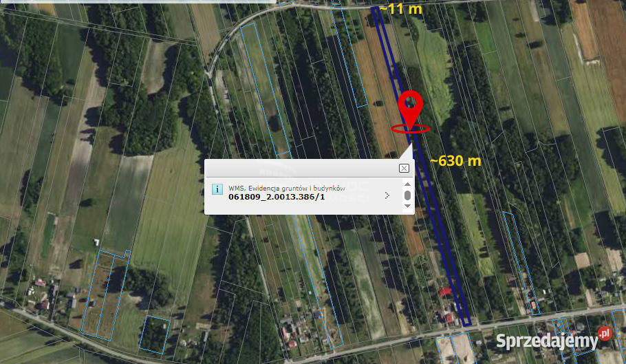 Działki rolneTymin asfalt Tymin