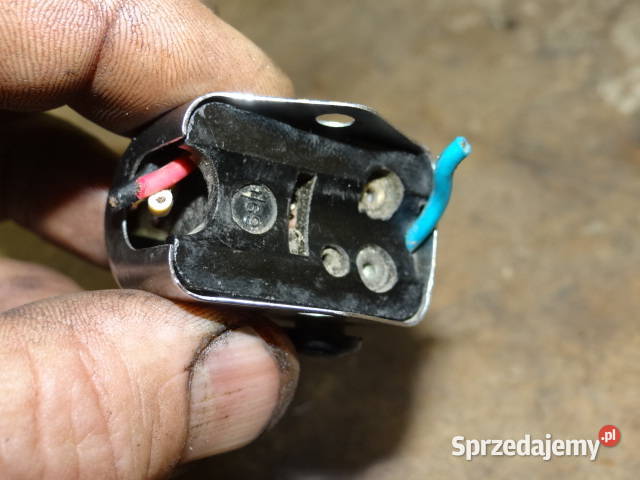 przełącznik świateł MZ ES TS chromowany org DDR Żary