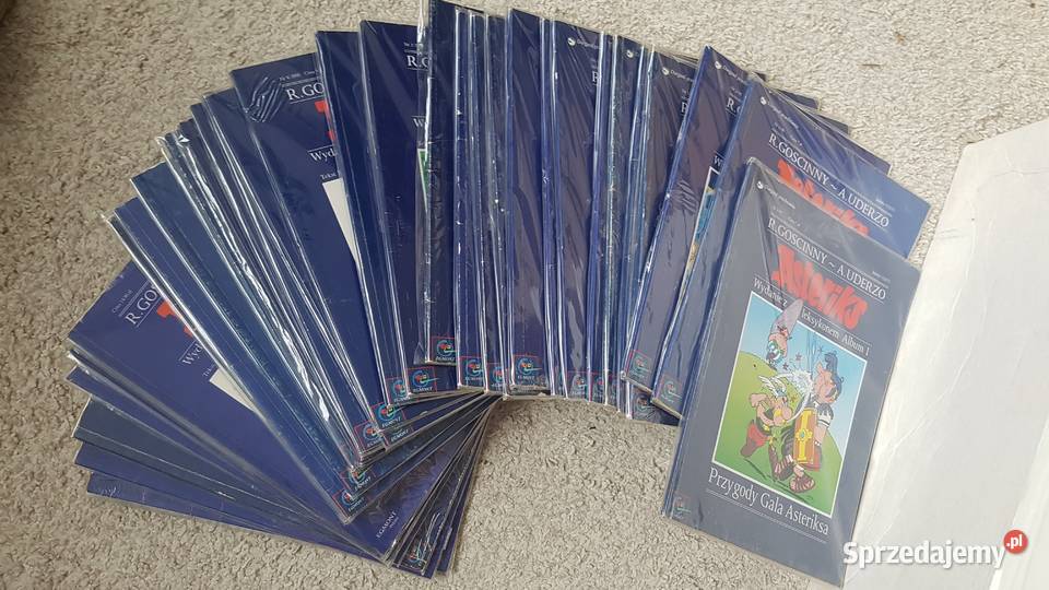Asterix zestaw 32 albumów wydanie 2 z leksykonem Gdynia