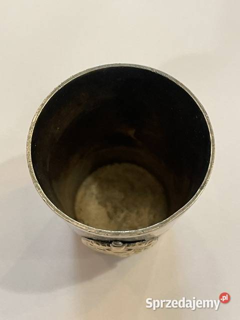 Posrebrzany kielich Wellner III Rzesza małopolskie Kraków