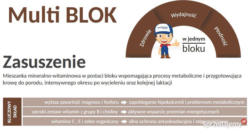 MULTI BLOK KRÓW W ZASUSZENIU Blok