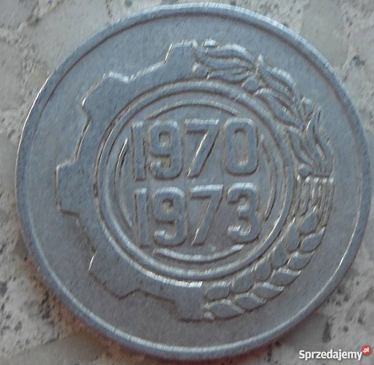 ALGIERIA5 CENTIMES 197073 r Numizmatyka mazowieckie Legionowo