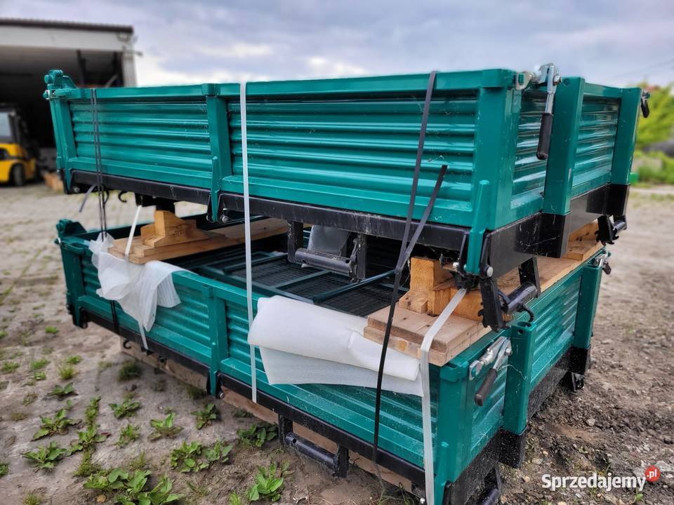 Przyczepka paka skrzynia do Transcara Goldoni nieuszkodzony Zaklików