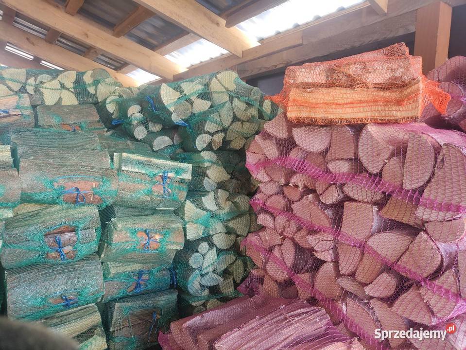 Drewno opałowe sezonowane gotowe do palenia Sobolewo