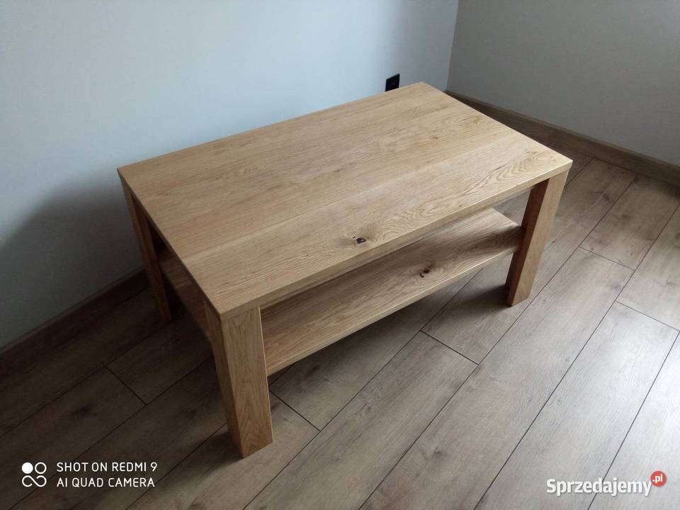 Stolik dębowy ława 60cm wielkopolskie Pępowo