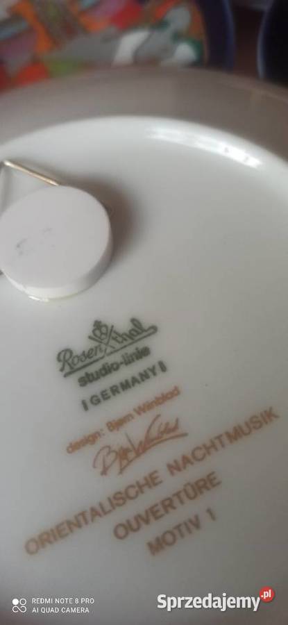 Talerzyk Cudowna Lampa Alladyna
Rosenthal Studio Gdańsk