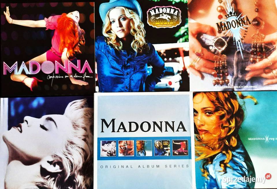 Wspaniały Zestaw CD MADONNA5 NajlepszychPłyt w CD Marki