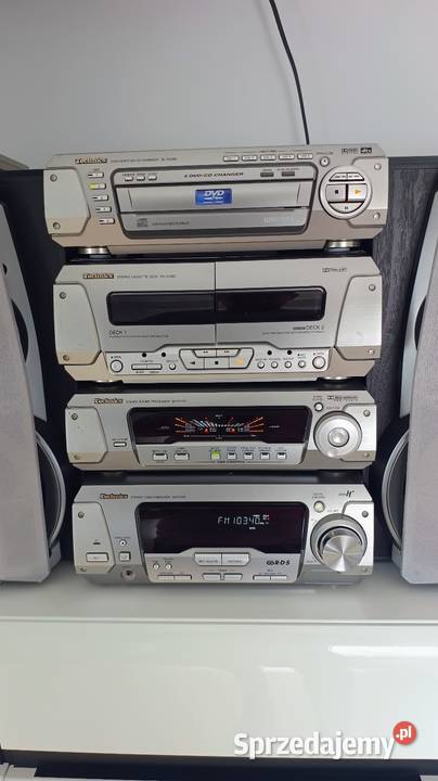 Wieża Technics dv290 z DVD i MP3 Najwyższy model