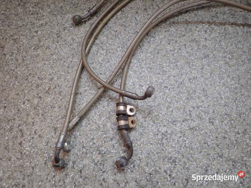 PRZEWODY HAMULCA HAMULCOWE PRZÓD TYŁ KOMPLET GAS Strzelce Krajeńskie sprzedam
