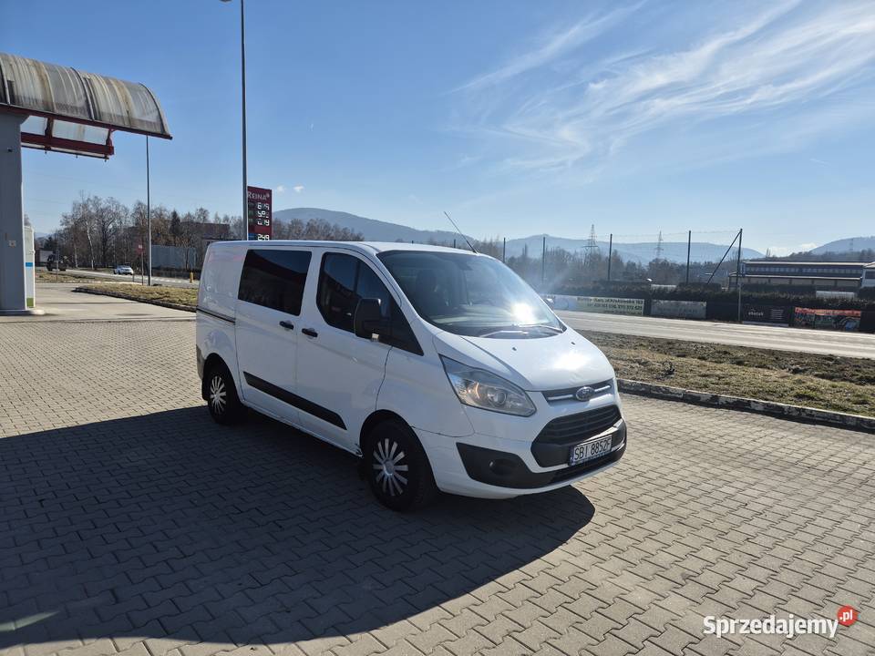 FVAT 23 Ford Transit Custom 6 osobowy 22d 125 6 kupiony w polskim salonie Bujaków
