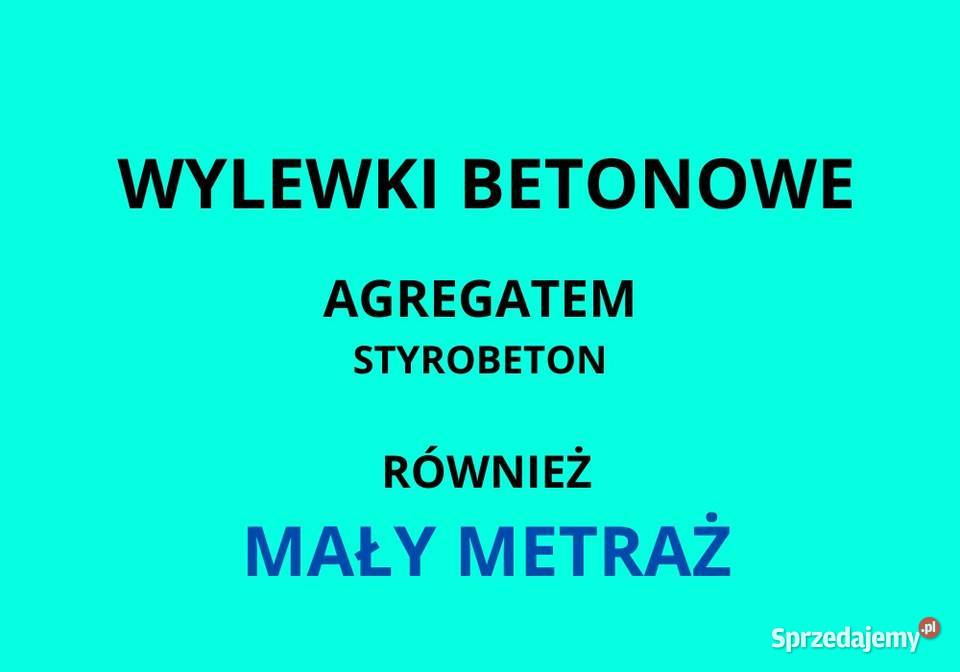 Wylewki Posadzki Betonowe Maszynowe Mixokretem śląskie Częstochowa