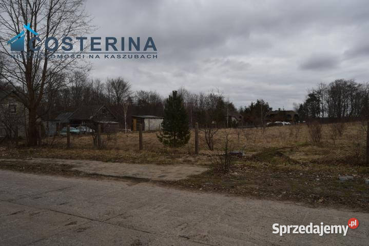 Sprzedaż gruntu Parchowo 1218m2 1218m2 pomorskie