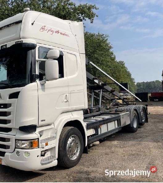 hakowiec 6x2 Scania R450 Top Euro 6 Rama Wywrotka 6x2