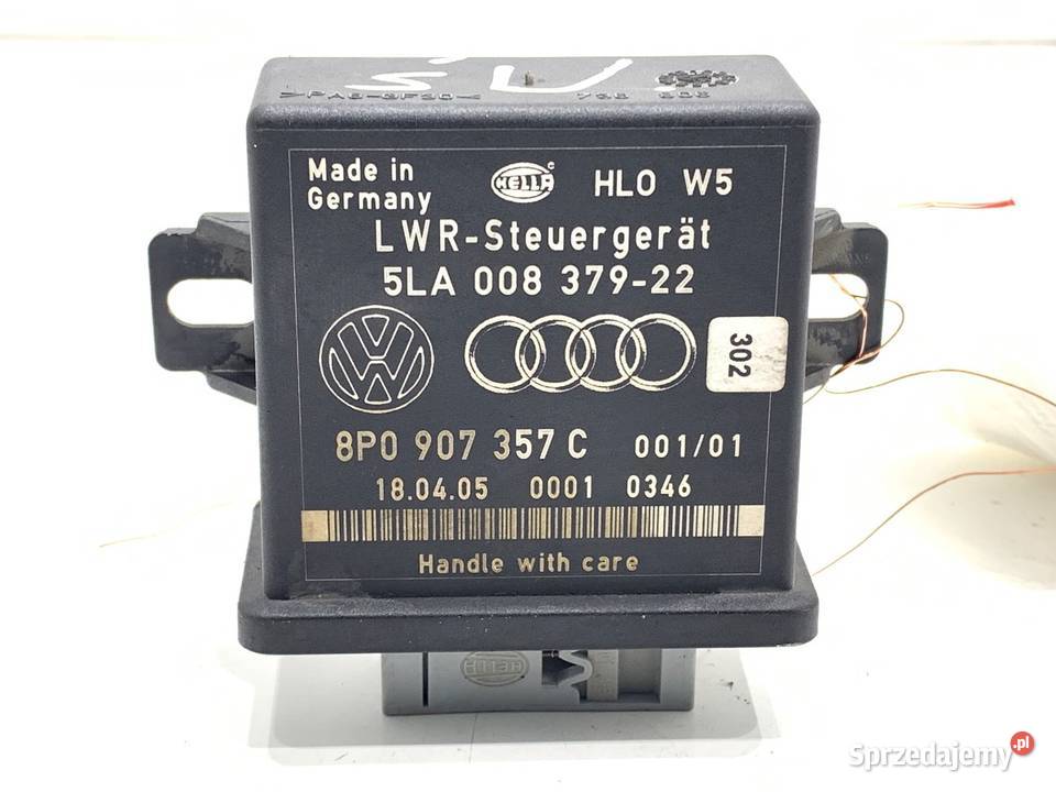 MODUŁ ŚWIATEŁ AUDI A6 C6 8P0907357C 0411 Czujniki i sterowniki świateł Oświetlenie