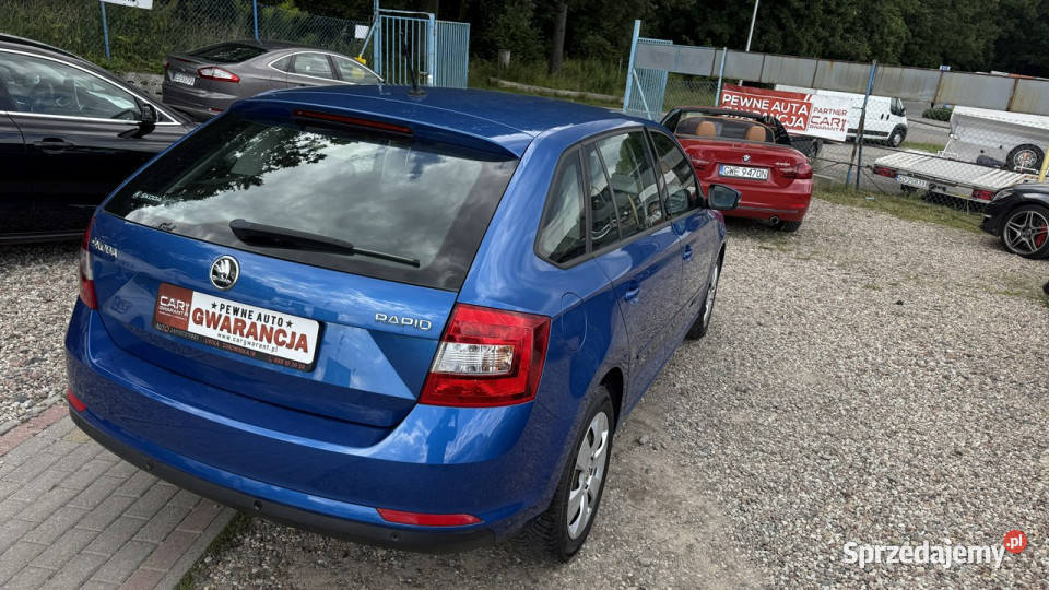 koda RAPID 12 tsi 90 salon Polska Serwisowany Gdańsk