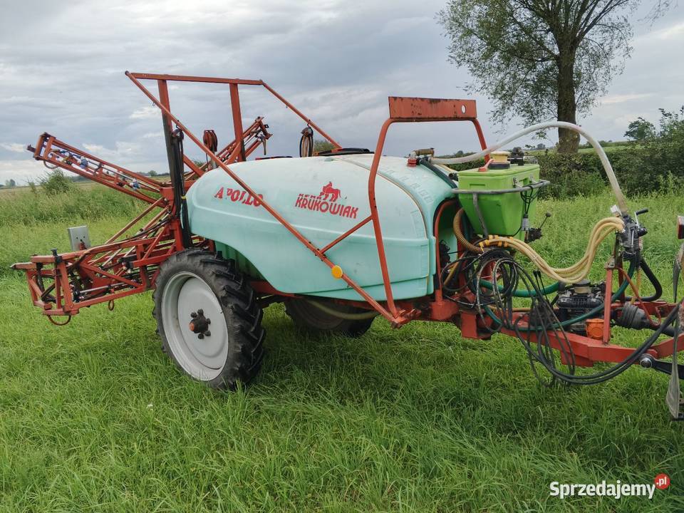 Opryskiwacz Krakowiak Apollo 1500l ciągany Rolnictwo Skarżyn