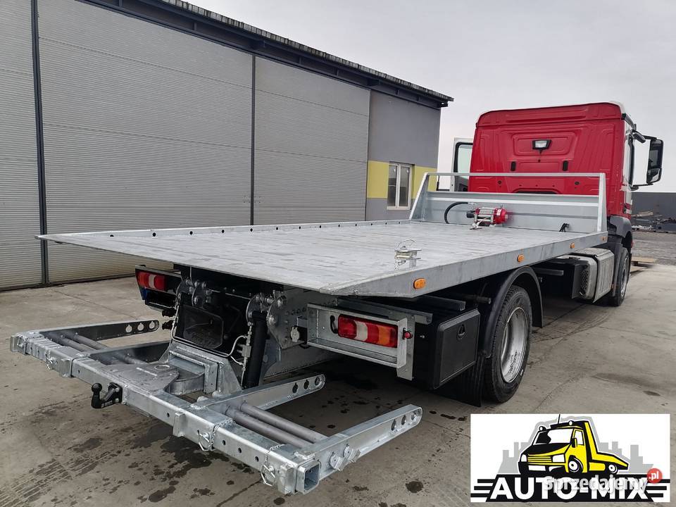 MERCEDES MAN auto laweta nowy najazd Strachosław