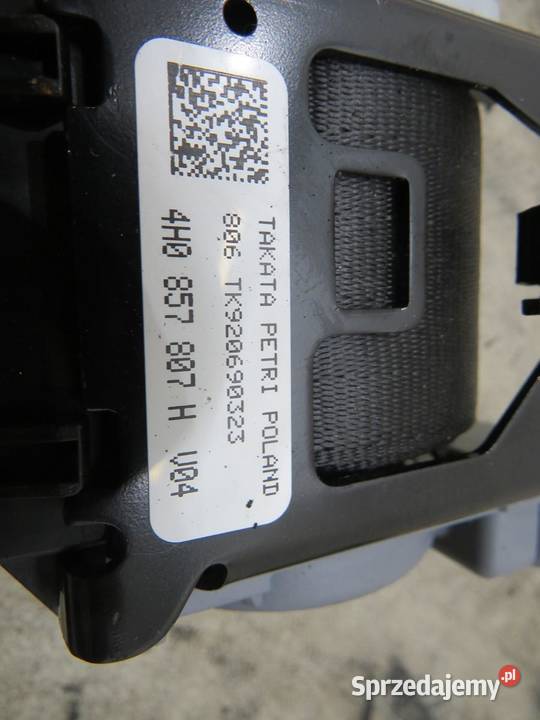 PAS TYŁ ŚRODKOWY AUDI A8 D4 4H0857807H sprzedam