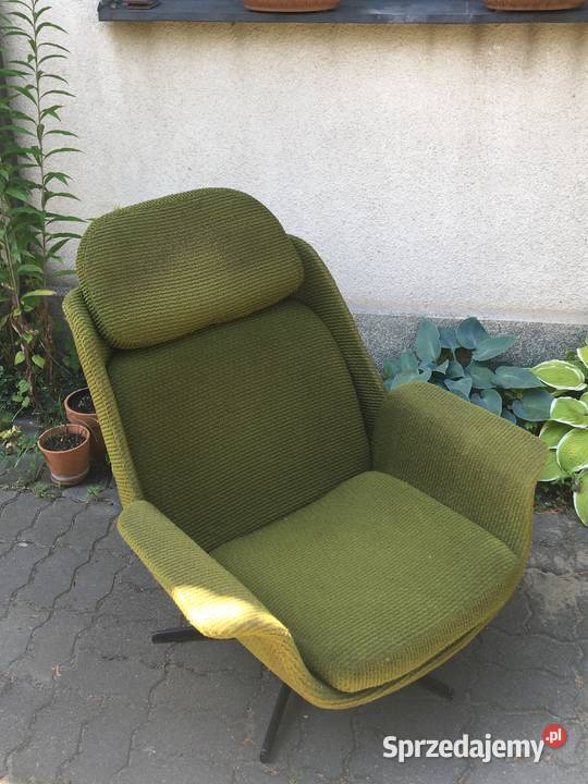 Sprzedam fotel obrotowy PRL Warszawa