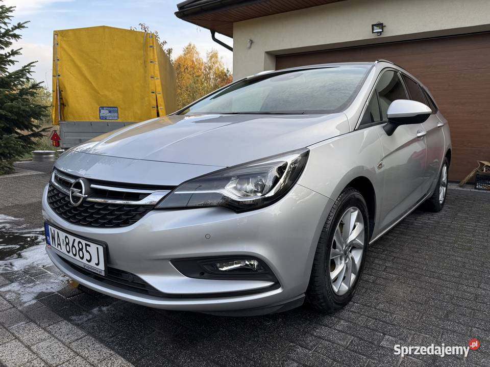 Opel Astra LED Apple CarPlay FV VAT23 garażowany mazowieckie Warszawa sprzedam