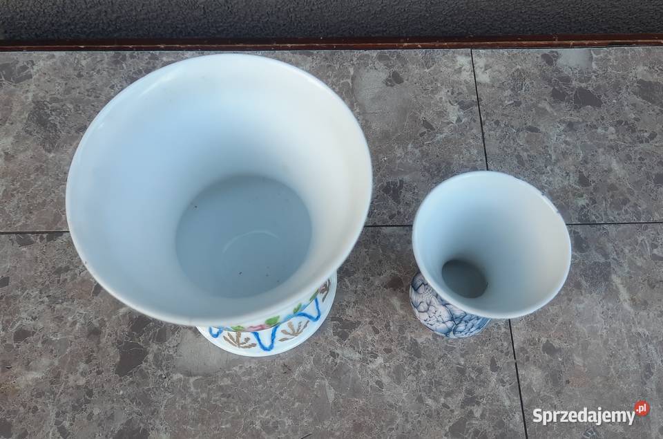 Porcelana Heinrich 2 wazoniki niemieckie Tczew