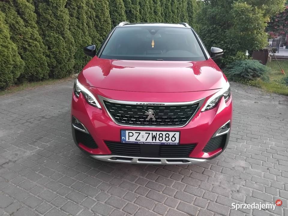 Peugeot 3008 GT crossower 15hdi 2019 absolutny wielkopolskie Poznań