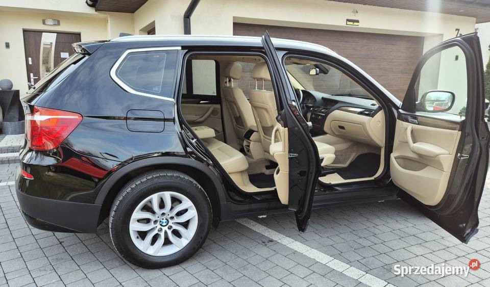 BMW X3 F25 Piękna zadbana dużym serwisie nieuszkodzony X3 Kraków