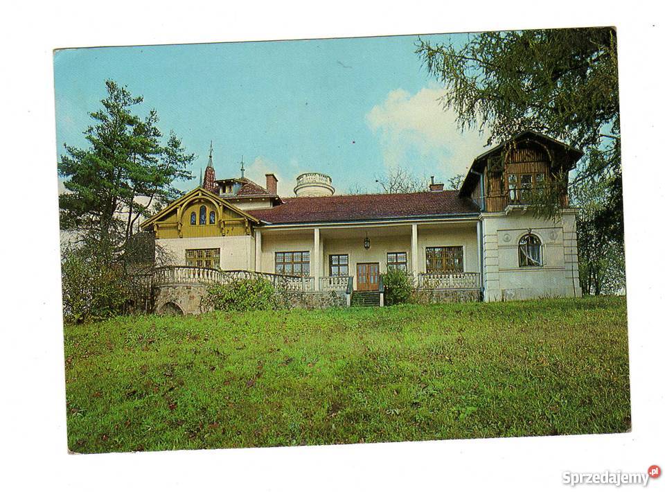 OBLĘGOREK MUZEUM DAWNY PAŁACYK POCZTÓWKA Krynki