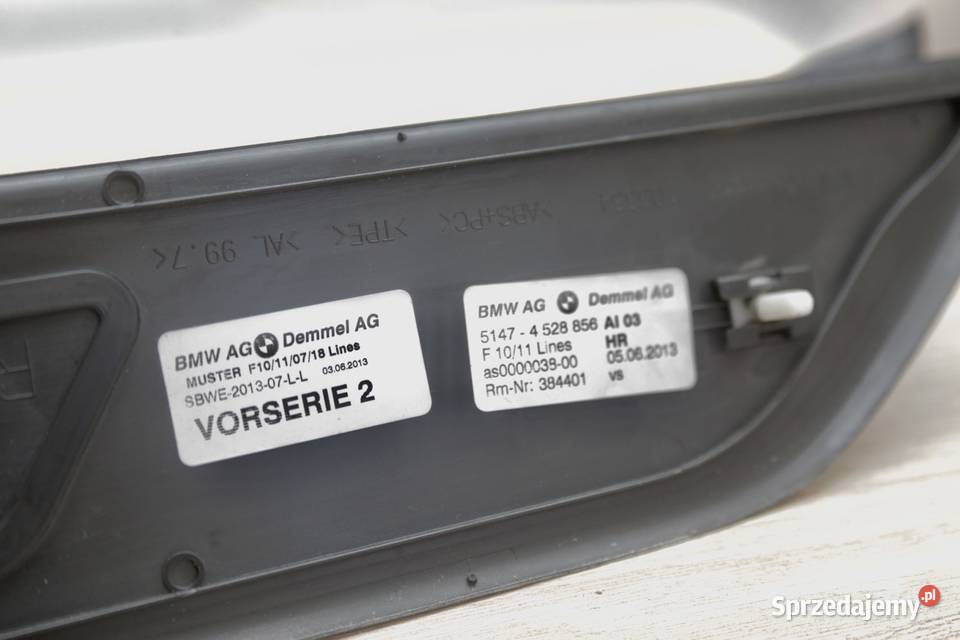 Listwy Progowe BMW Podświetlane Stan Idealny wielkopolskie Gizałki