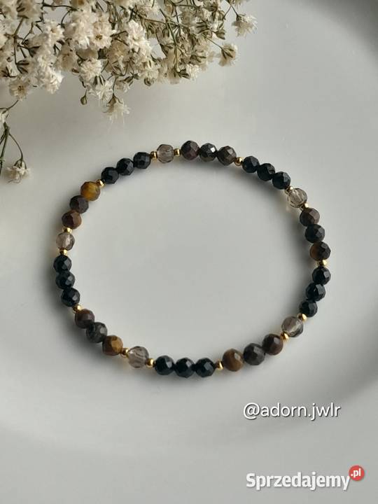 Kamienie naturalne Turmalin Tygrysie oko Kwarc podlaskie Augustów