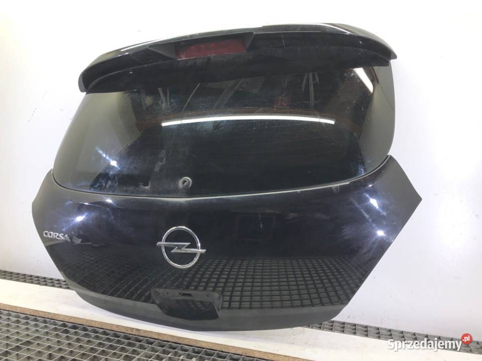 KLAPA TYŁ OPEL CORSA D Hatchback 0614 TYLNA