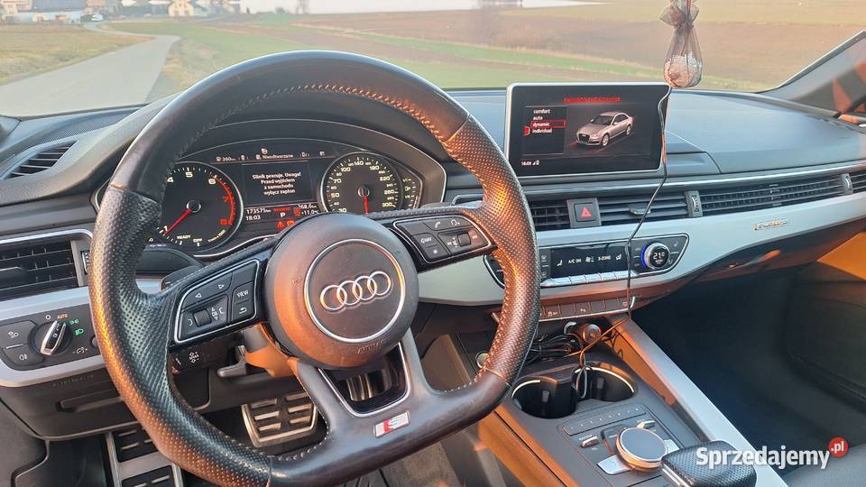 Audi A4 Limousine 20 TFSI quattro S tronic sport nieuszkodzony małopolskie Polanka Wielka