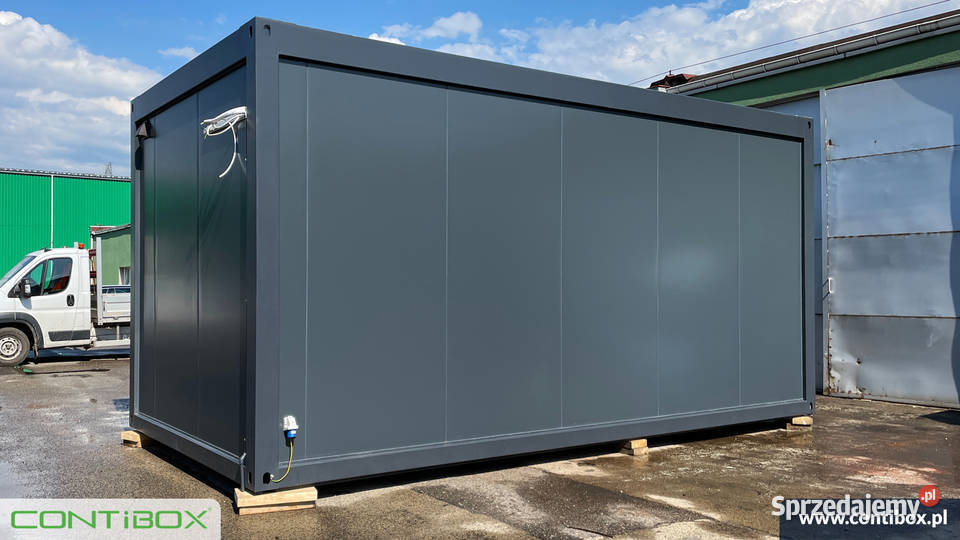 Kontener biurowy pawilon 6x3x3 PIR dowolny Katowice sprzedam