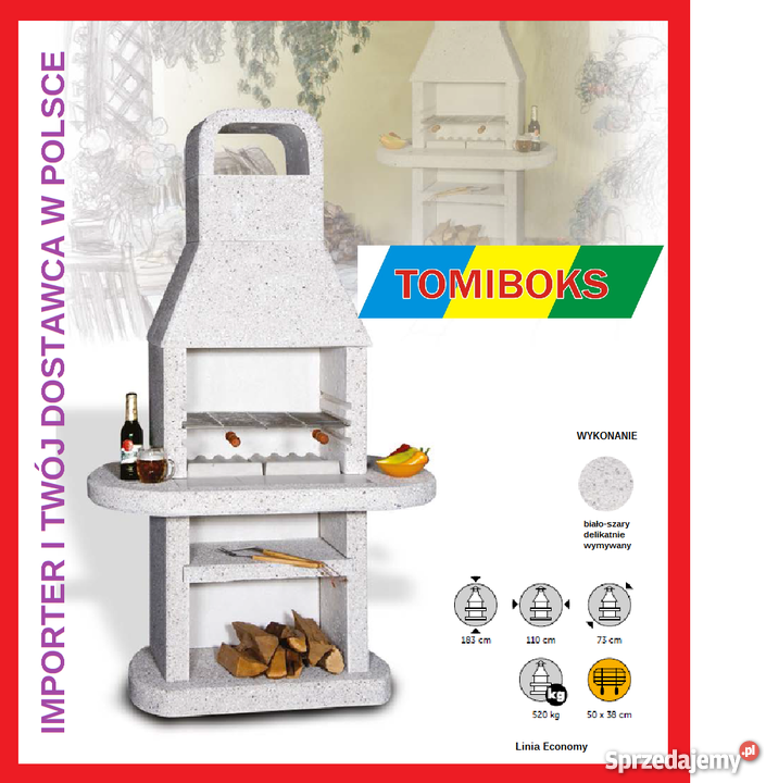 GRILL OGRODOWY NORMAN PIKO dolnośląskie Wałbrzych