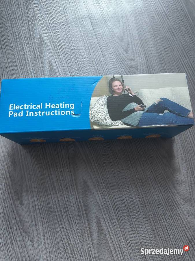 Puszysta Mata Grzewcza Poduszka Elektryczna Nowa