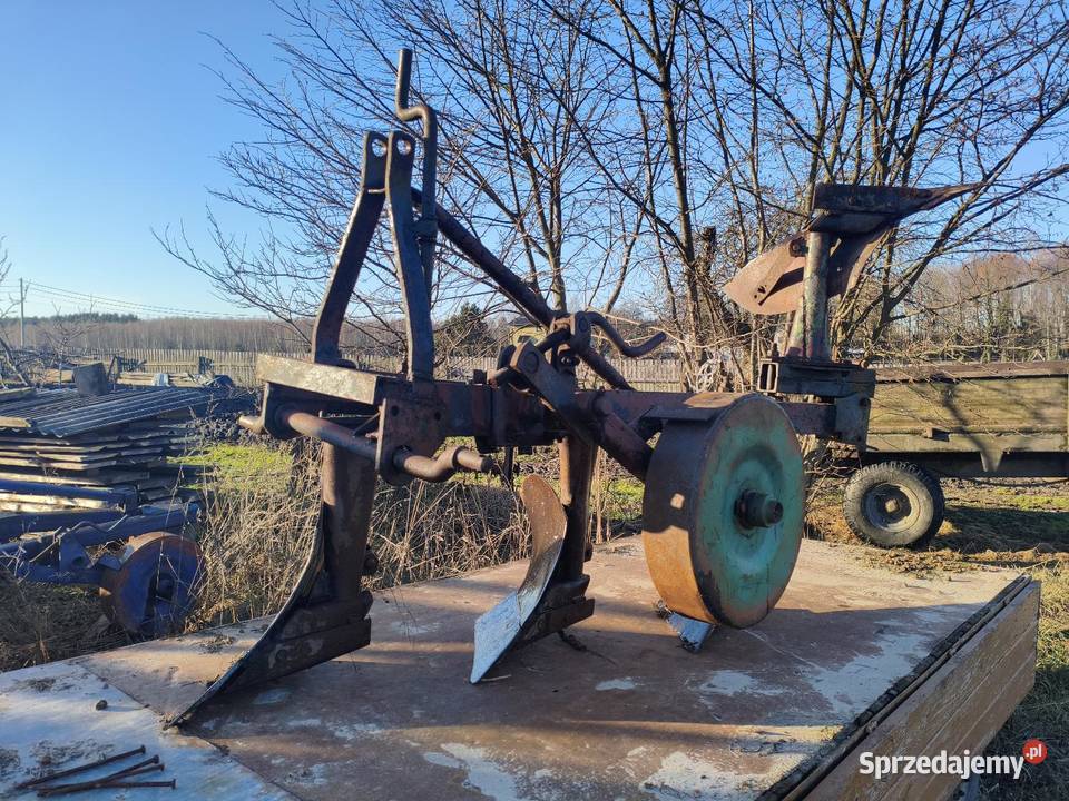 Pług 4 skibowy 31 nieuszkodzony Pługi Maszyny uprawowe Idzikowice