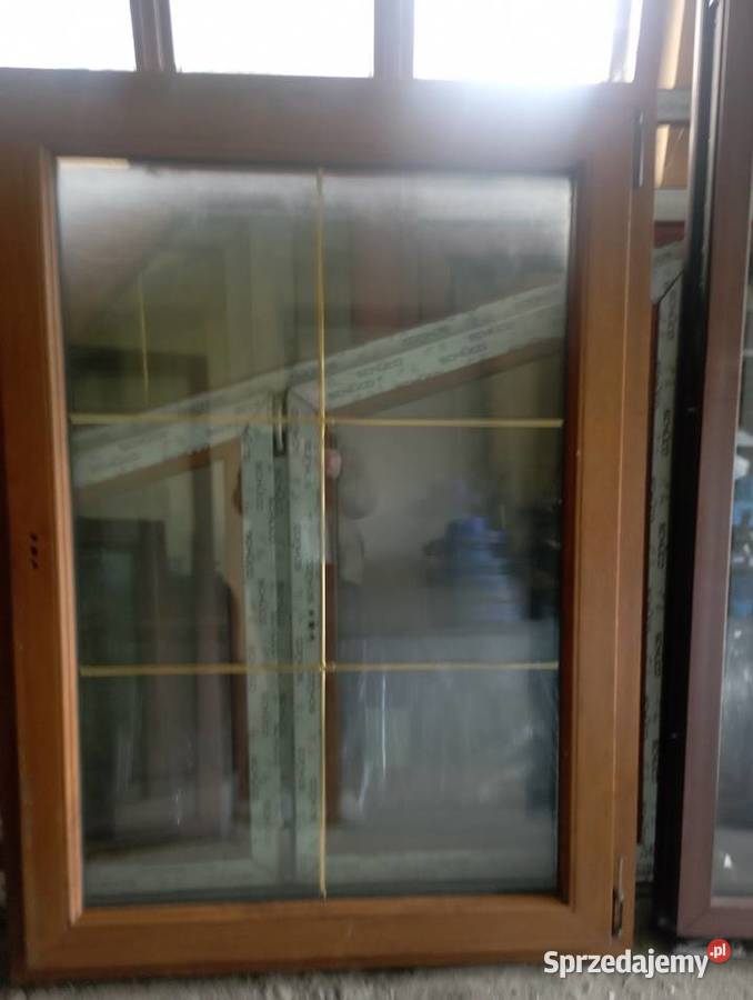 Okno kolor złoty dąb dwuszybowe Grodzisko