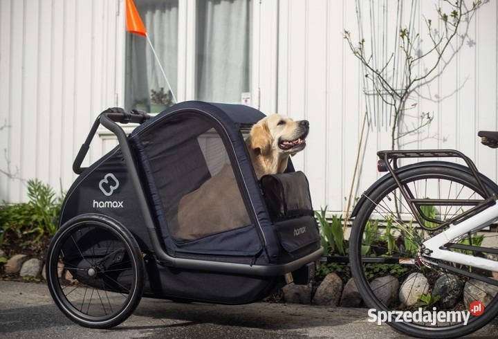 NOWA Przyczepka rowerowa psa do 45 HAMAX Pluto L Akcesoria dla zwierząt Opole