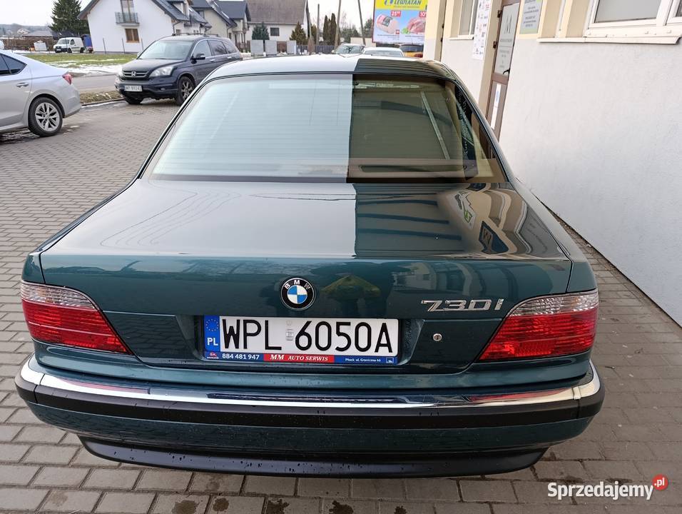 Piękne BMW 730i w manualu z vinu grubym serwisie 260000km Płock sprzedam