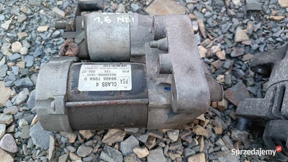 9646679980 Rozrusznik Peugeot 207 16 HDI Układ elektryczny, zapłon Radłów