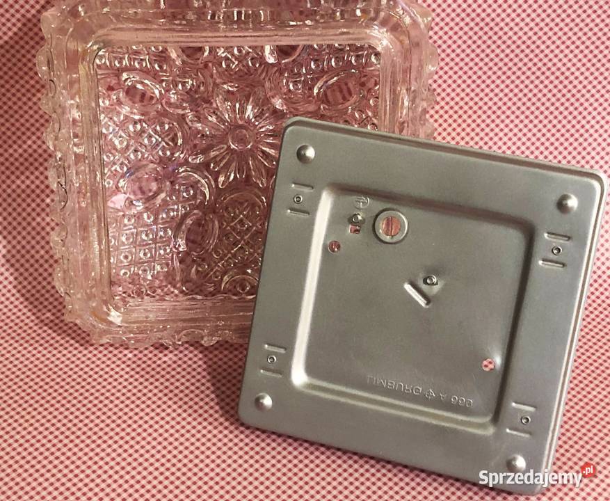 Plafon kinkiet Glashutte Limburg Niemcy lata 70 Myślachowice