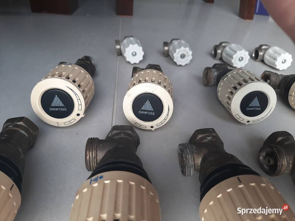 Zawory termostatyczne z głowicami Danfoss i Jerzmanowice