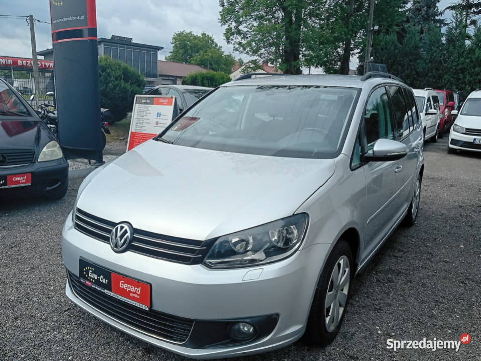 Volkswagen Touran II 20102015 srebrny Janów Lubelski