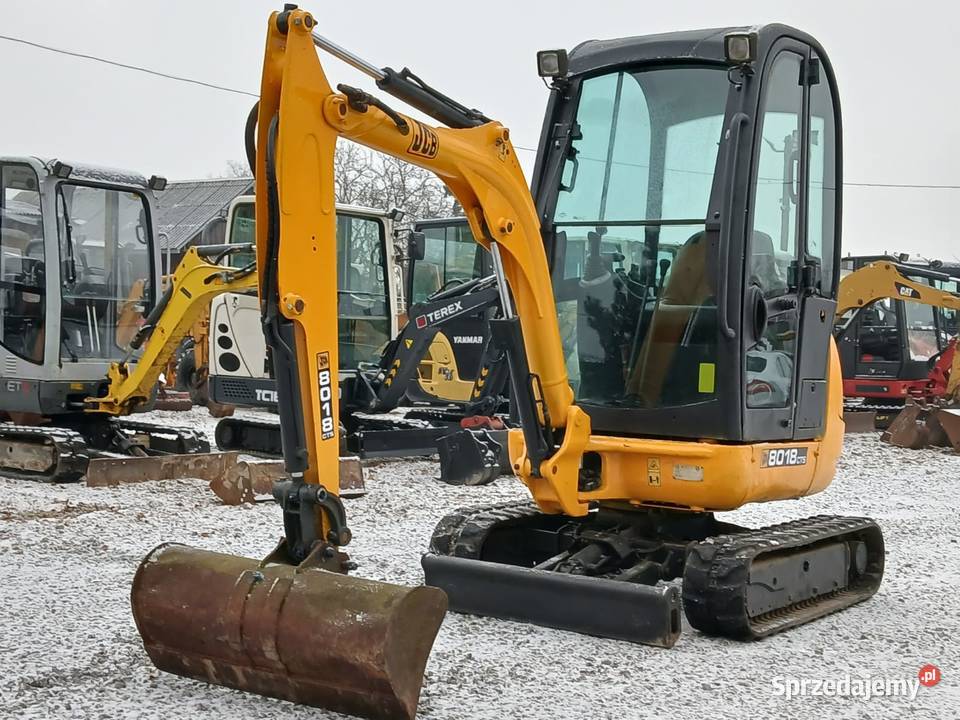 JCB 8018CTS JCB 8018 Mini koparka JCB 8018 z łódzkie Złoczew
